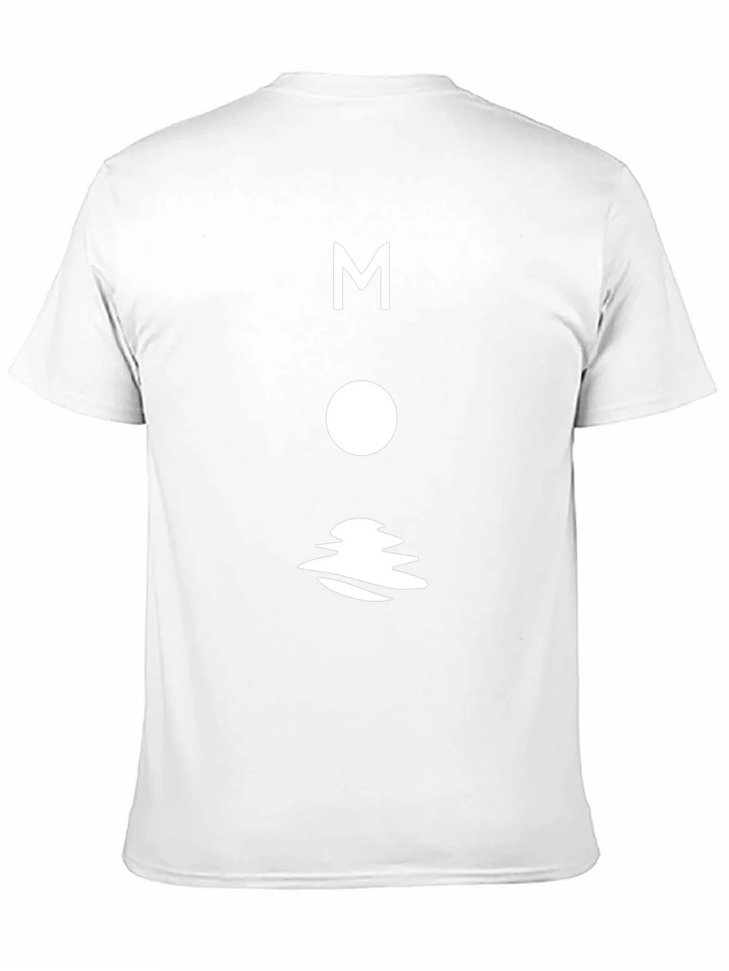 Modern Moon Graphic T-Shirt - Black Cotton Tee product image 10