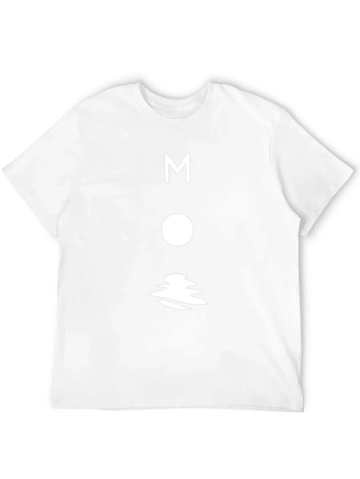 Modern Moon Graphic T-Shirt - Black Cotton Tee product image 11
