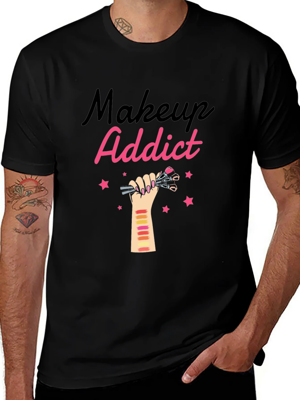 Makeup Addict Graphic T-Shirt product image 1