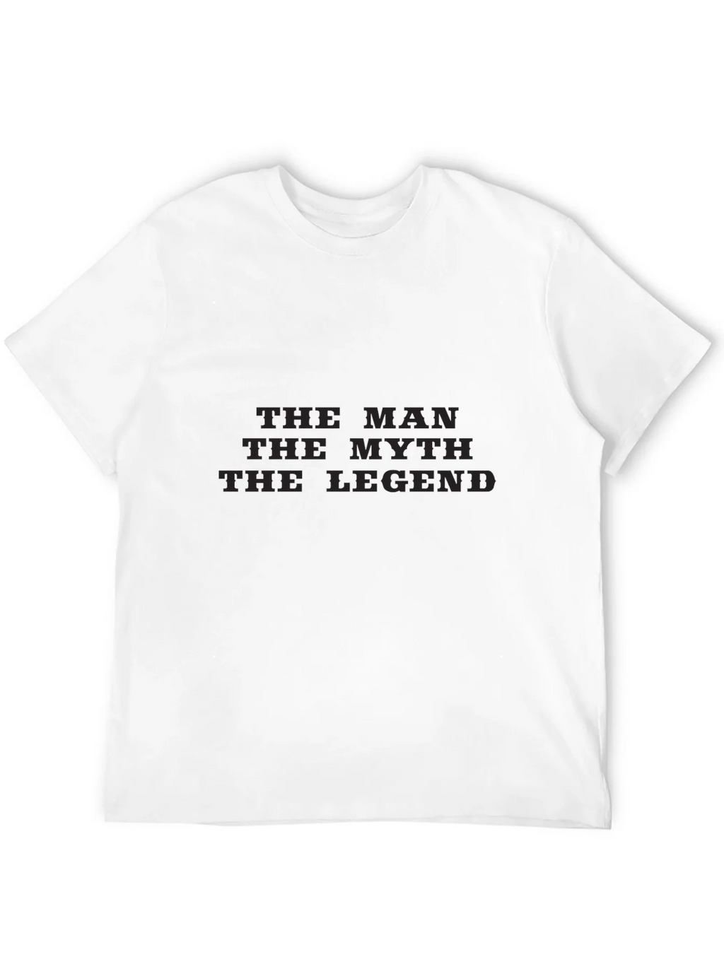 The Man Myth Legend Black T-Shirt product image 11