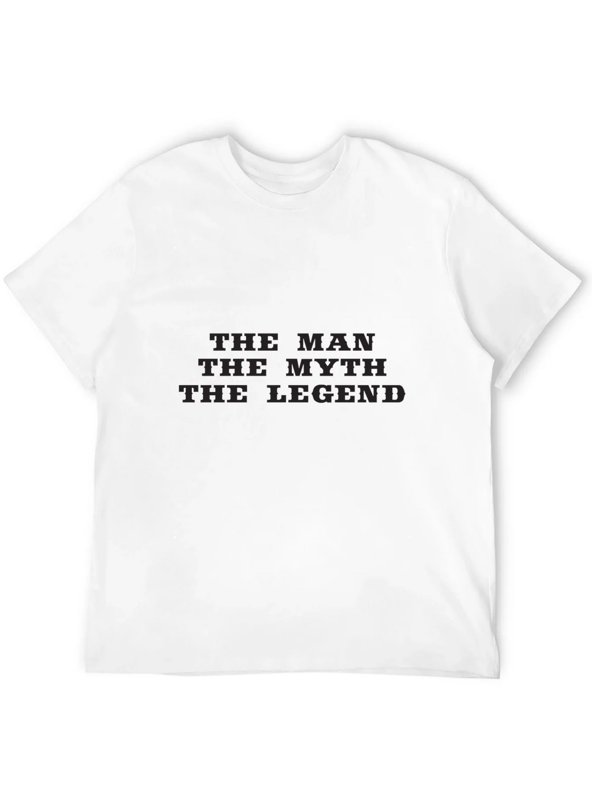 The Man Myth Legend Black T-Shirt product image 11