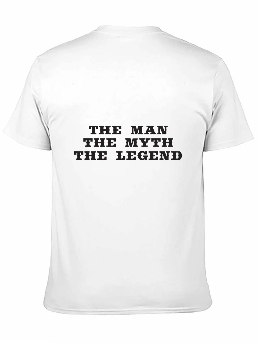 The Man Myth Legend Black T-Shirt product image 10