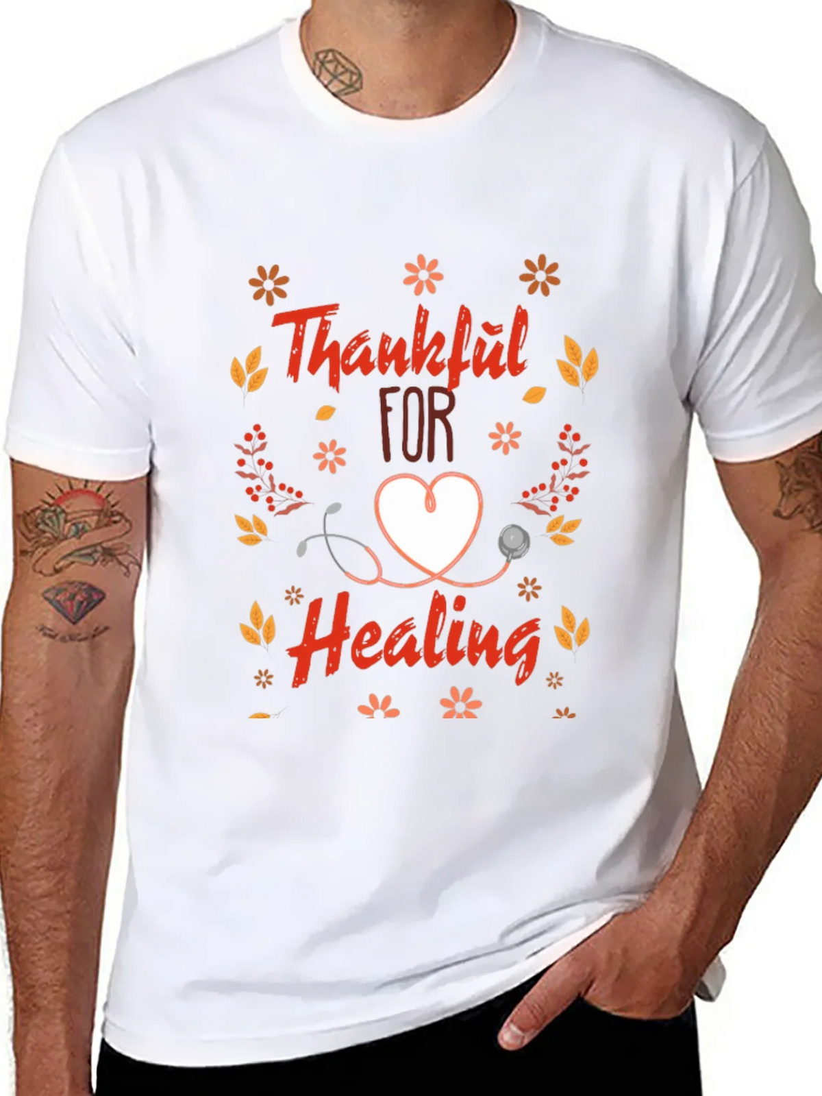 Thankful For Healing Graphic T-Shirt product image 7