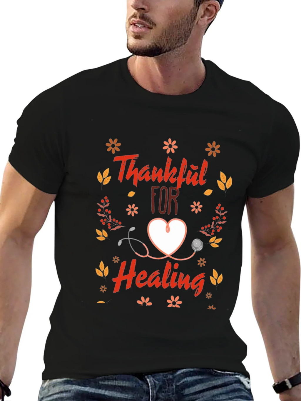 Thankful For Healing Graphic T-Shirt product image 6