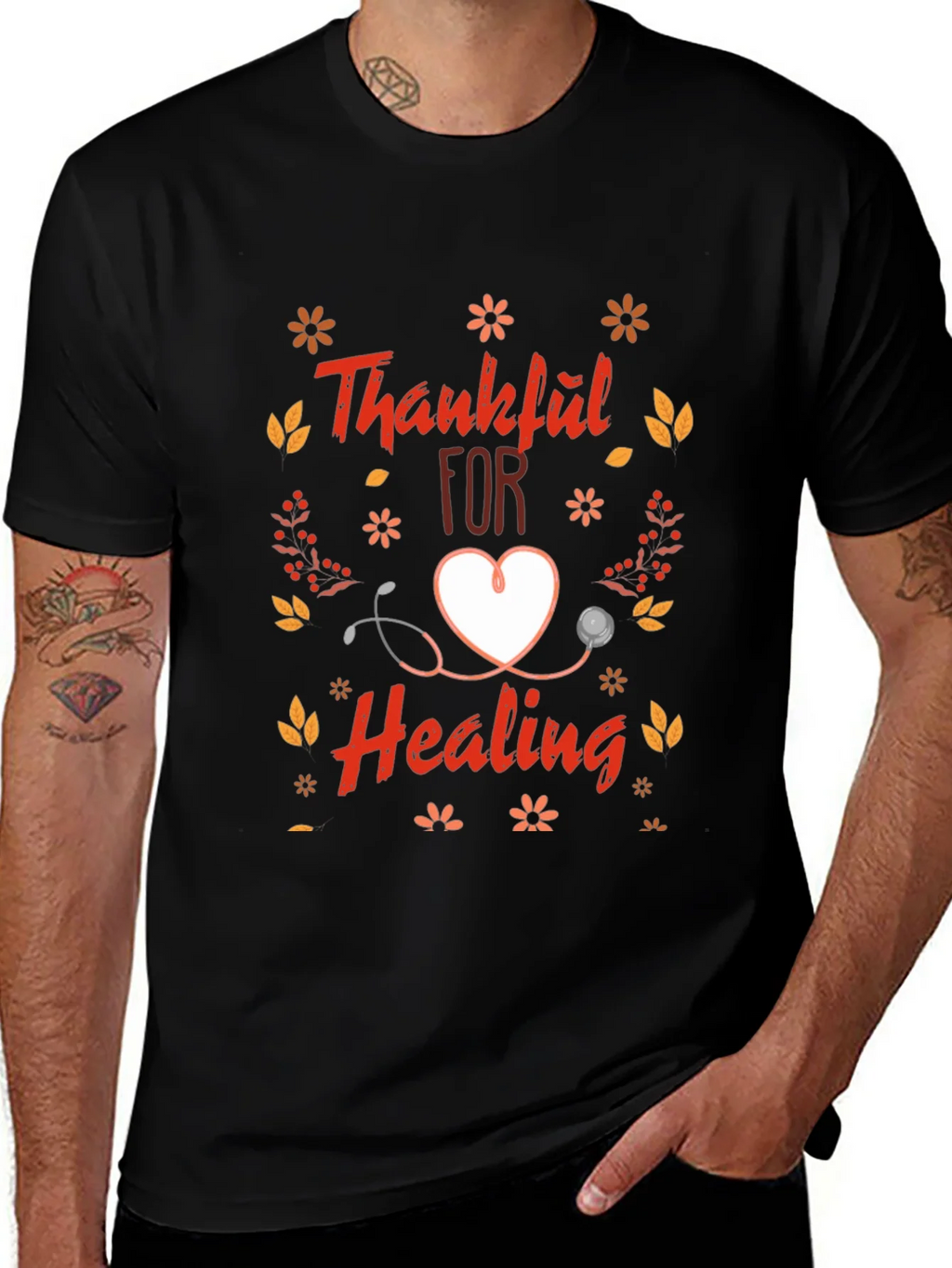 Thankful For Healing Graphic T-Shirt product image 1