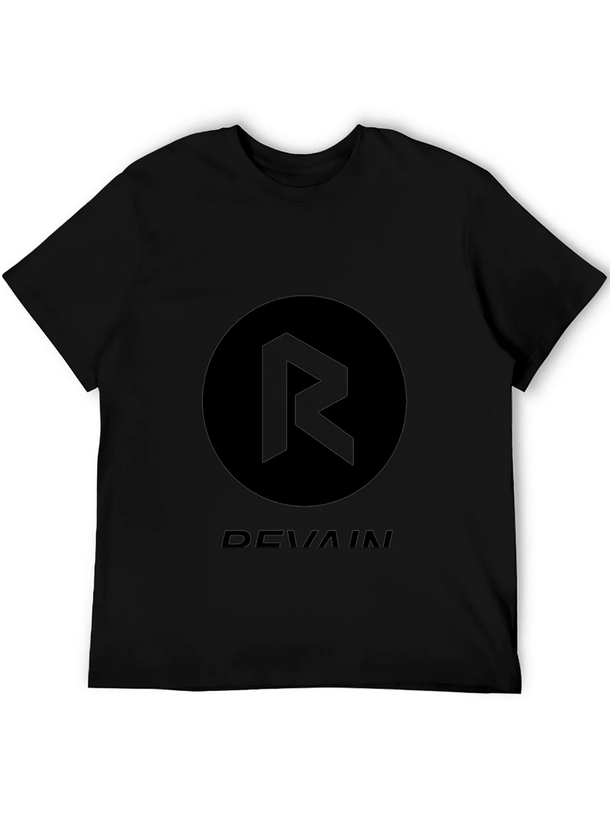 Black Devain Graphic Print T-Shirt product image 4