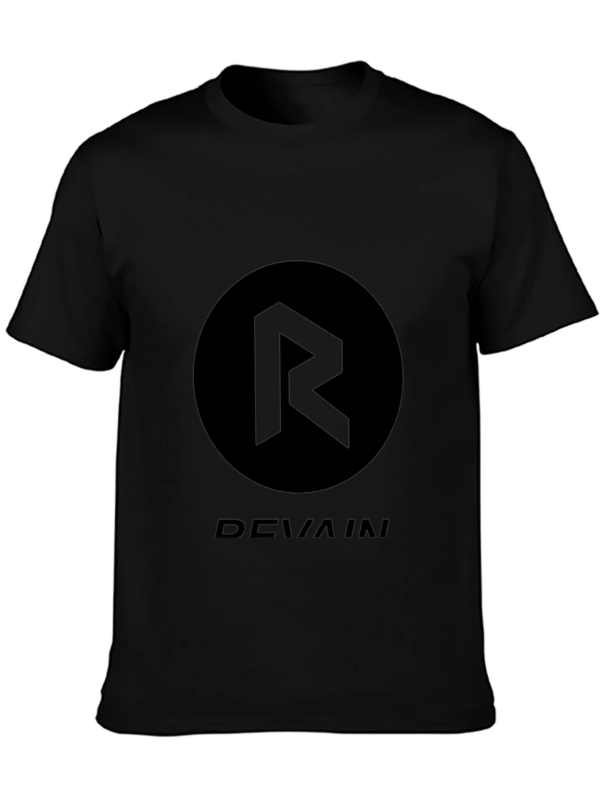 Black Devain Graphic Print T-Shirt product image 3