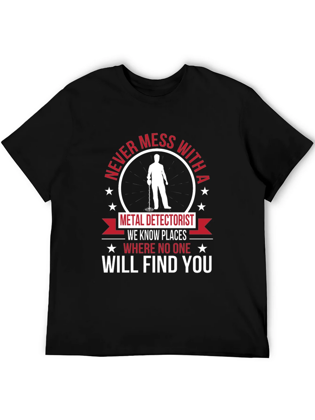 Metal Detectorist Graphic T-Shirt product image 1