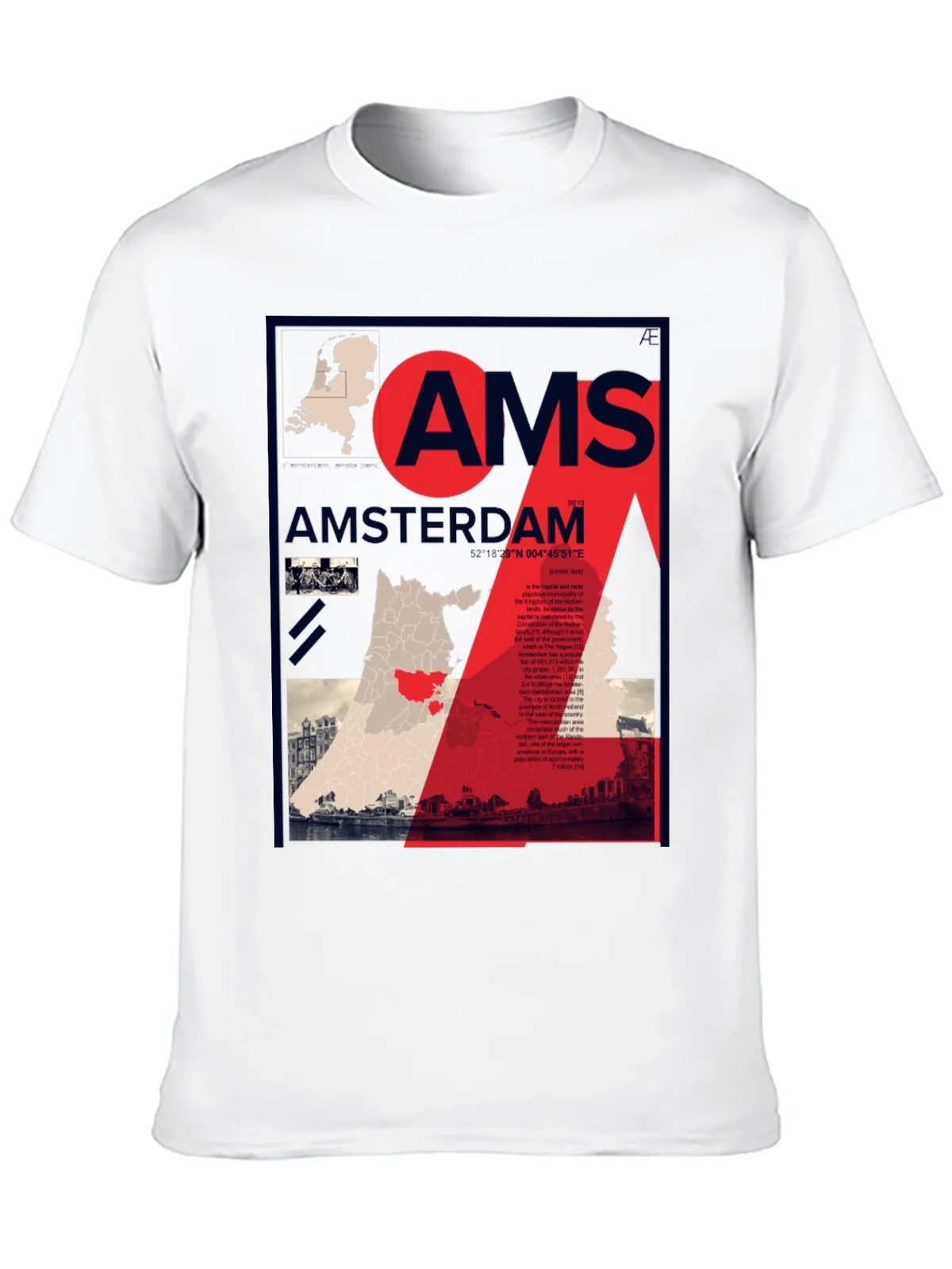 Amsterdam Graphic Print T-Shirt product image 1