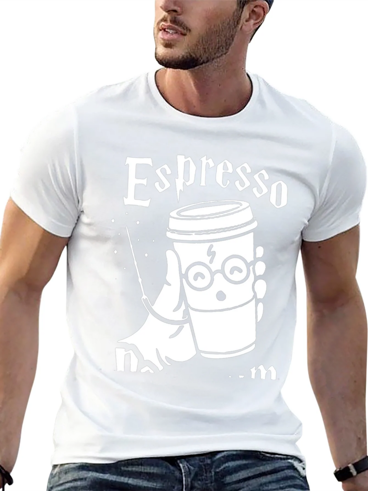 Espresso Patronum T-Shirt - Harry Potter Coffee Tee product image 4