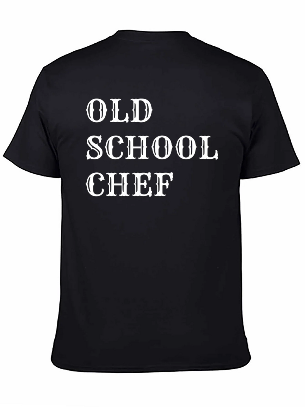 Old School Chef Graphic T-Shirt - Cool Culinary Apparel product image 1