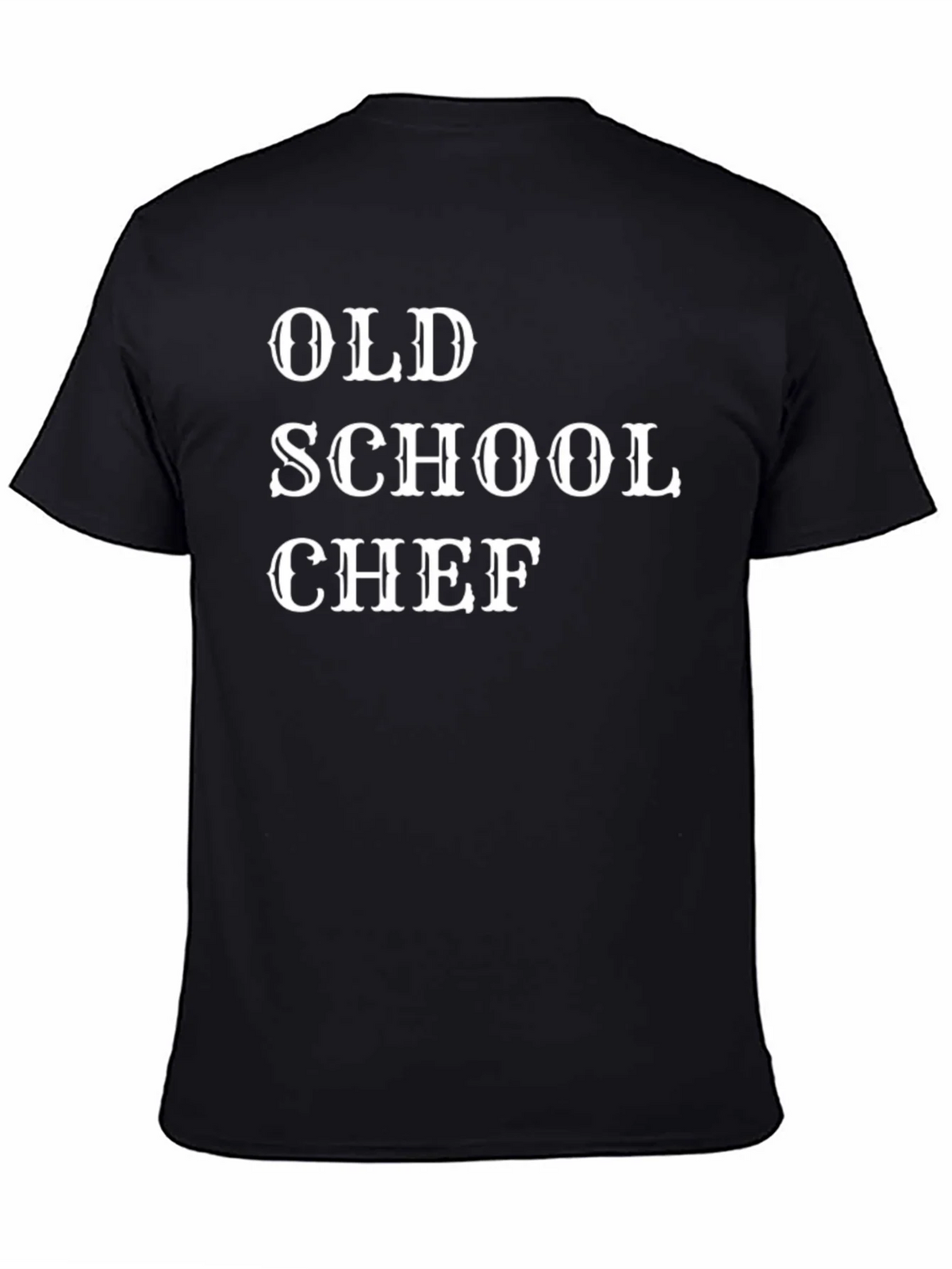 Old School Chef Graphic T-Shirt - Cool Culinary Apparel product image 1