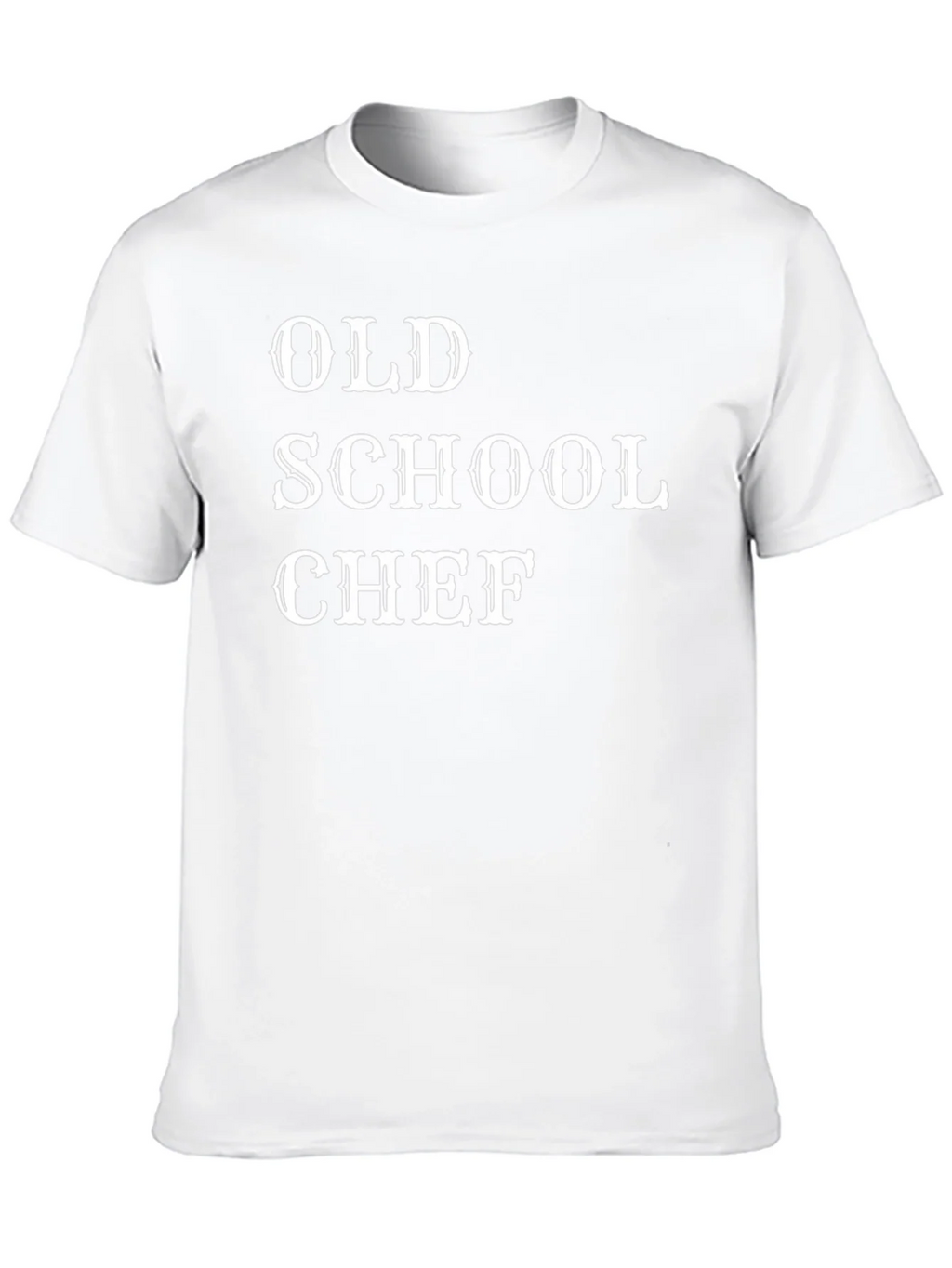 Old School Chef Graphic T-Shirt - Cool Culinary Apparel product image 2