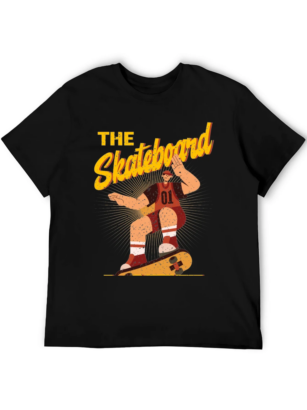 Skateboard T-Shirt | Fun Retro Style Tee product image 2