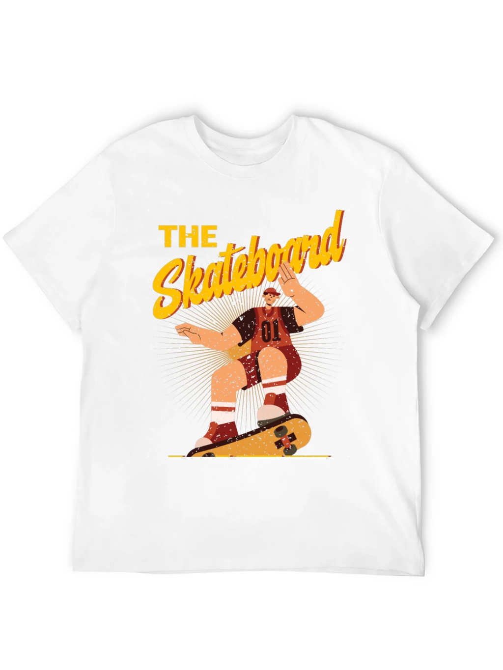 Skateboard T-Shirt | Fun Retro Style Tee product image 4