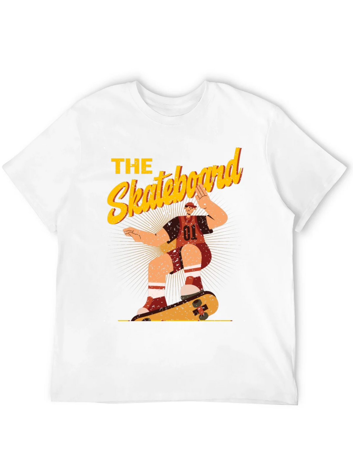 Skateboard T-Shirt | Fun Retro Style Tee product image 4