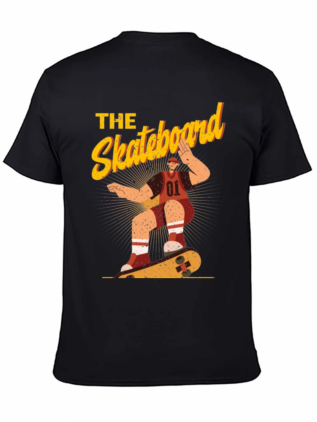 Skateboard T-Shirt | Fun Retro Style Tee product image 1