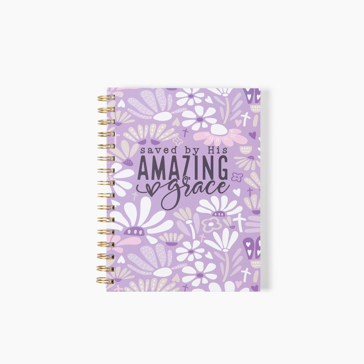 Amazing Grace Spiral Journal