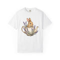 Bunny Kettle Shirt Animals & Flowers Rustic Gift Women product image 1