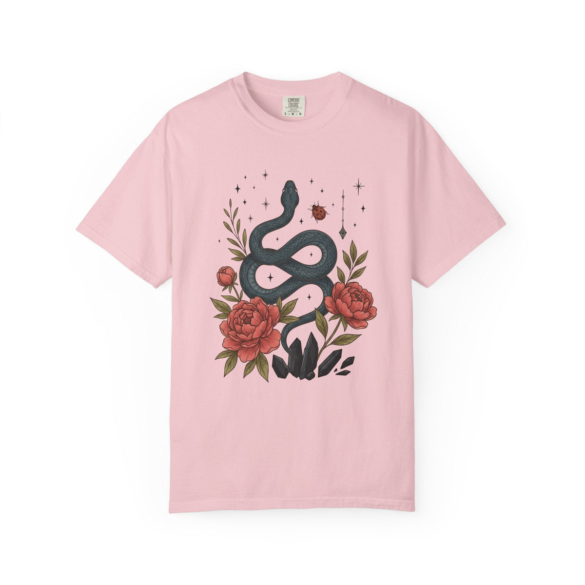 Serpent Bloom Shirt Boho Chic Esoteric Unisex Gift product image 3