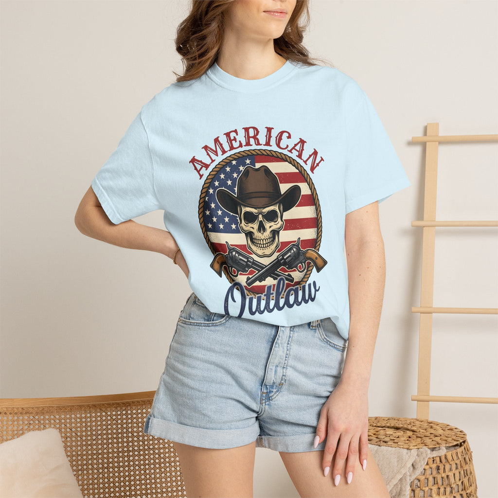 Western Skull Shirt America Cowboy Unisex Gift Antique Tee product image 9