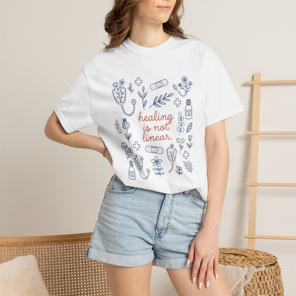 Stethoscope Flowers Shirt Nurses Fitness Unisex Gift Line product image 6