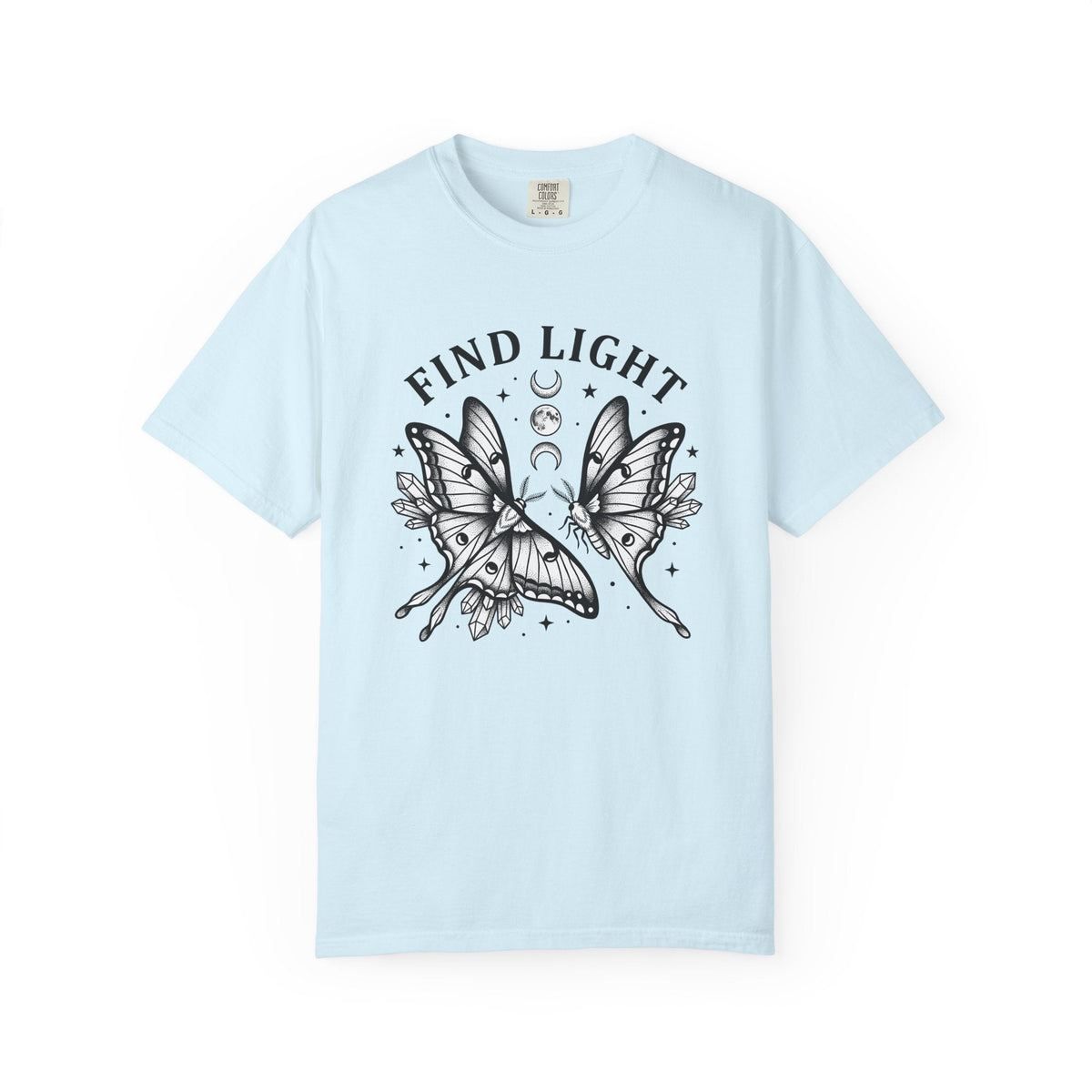 Luna Moths Shirt Animals Celestial Unisex Gift Boho Tee product image 2