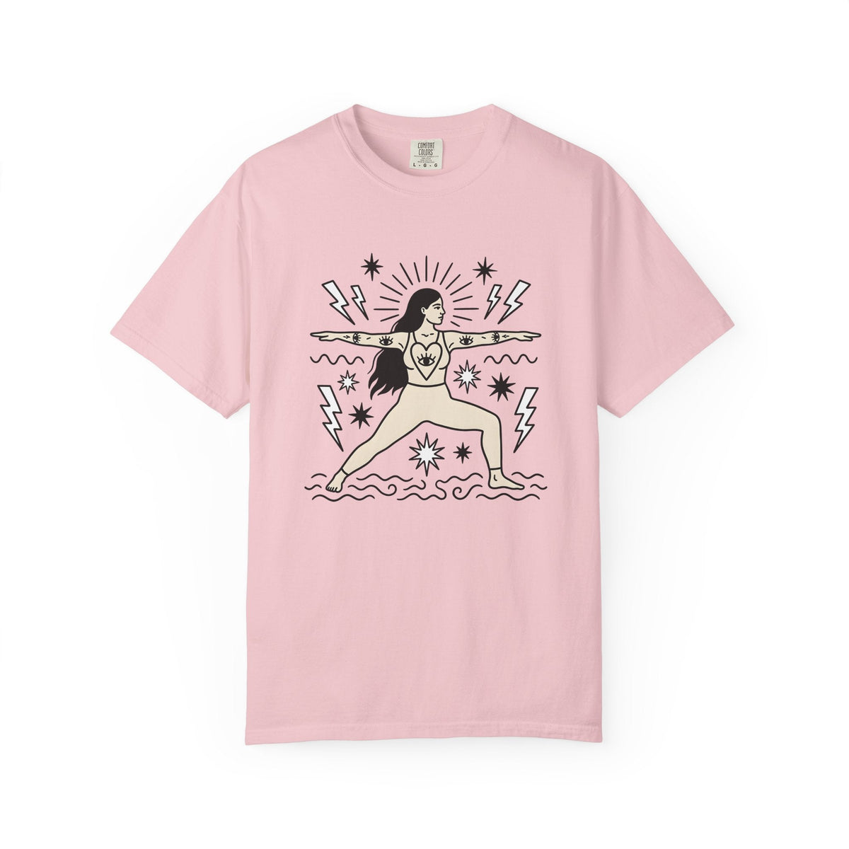 Meditation Pose Shirt Yoga Health Unisex Gift Modern Design product image 3