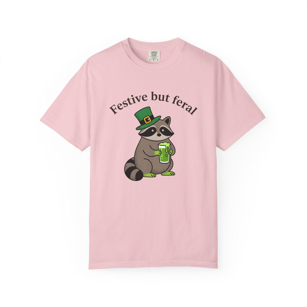 Raccoon Leprechaun Shirt St Patrick's Day Animal Unisex product image 3