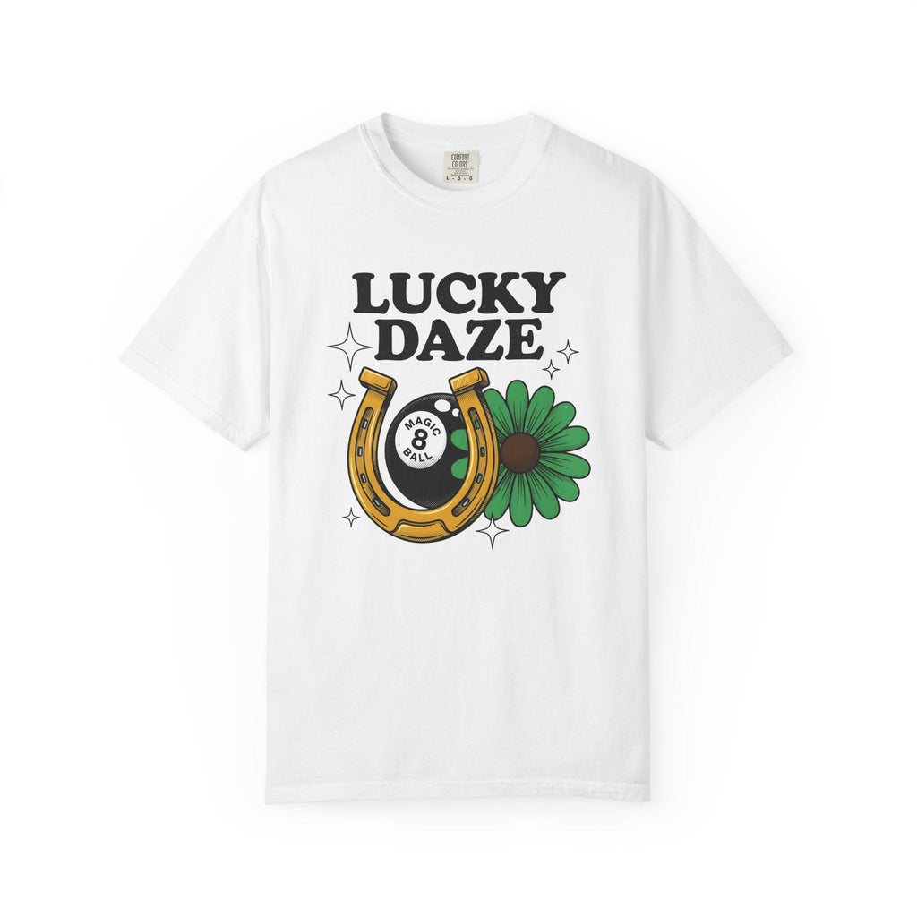 Horseshoe Magic Ball Shirt Holiday Charm Unisex Gift Retro product image 1
