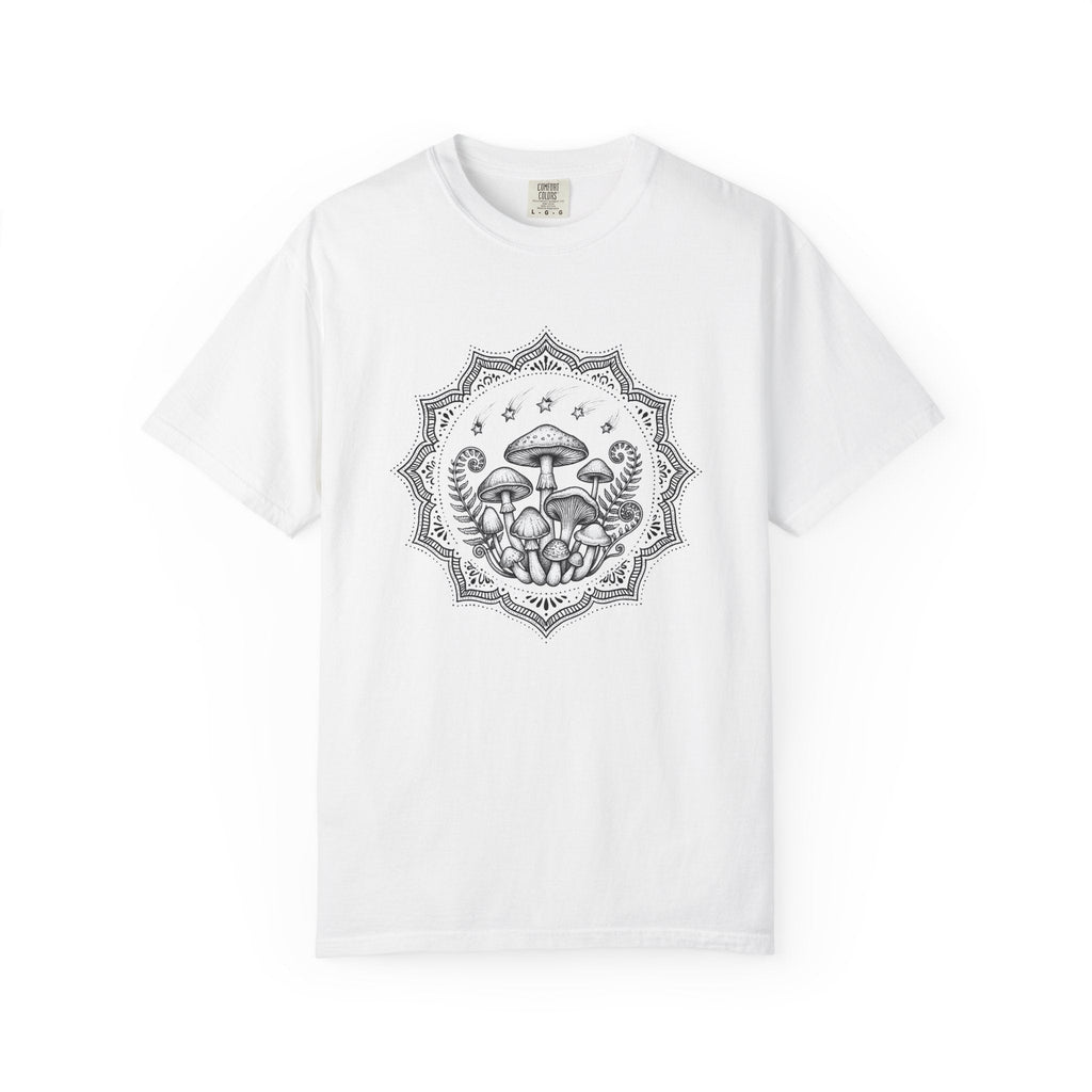 Fungi Cluster Shirt Boho Chic Wilderness Gift Women Doodle product image 1