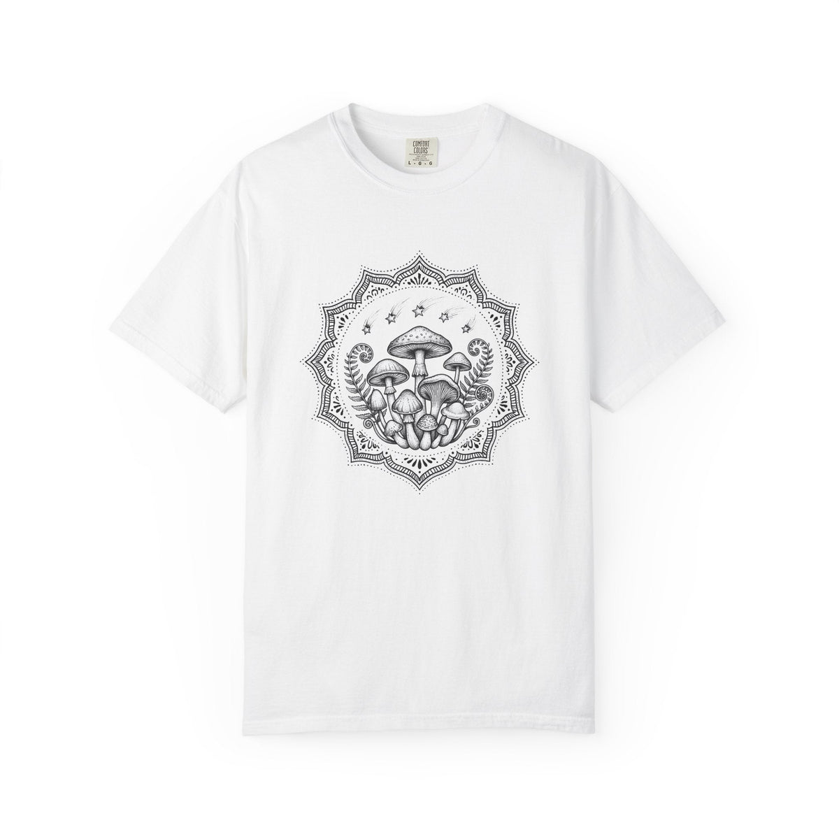 Fungi Cluster Shirt Boho Chic Wilderness Gift Women Doodle product image 1