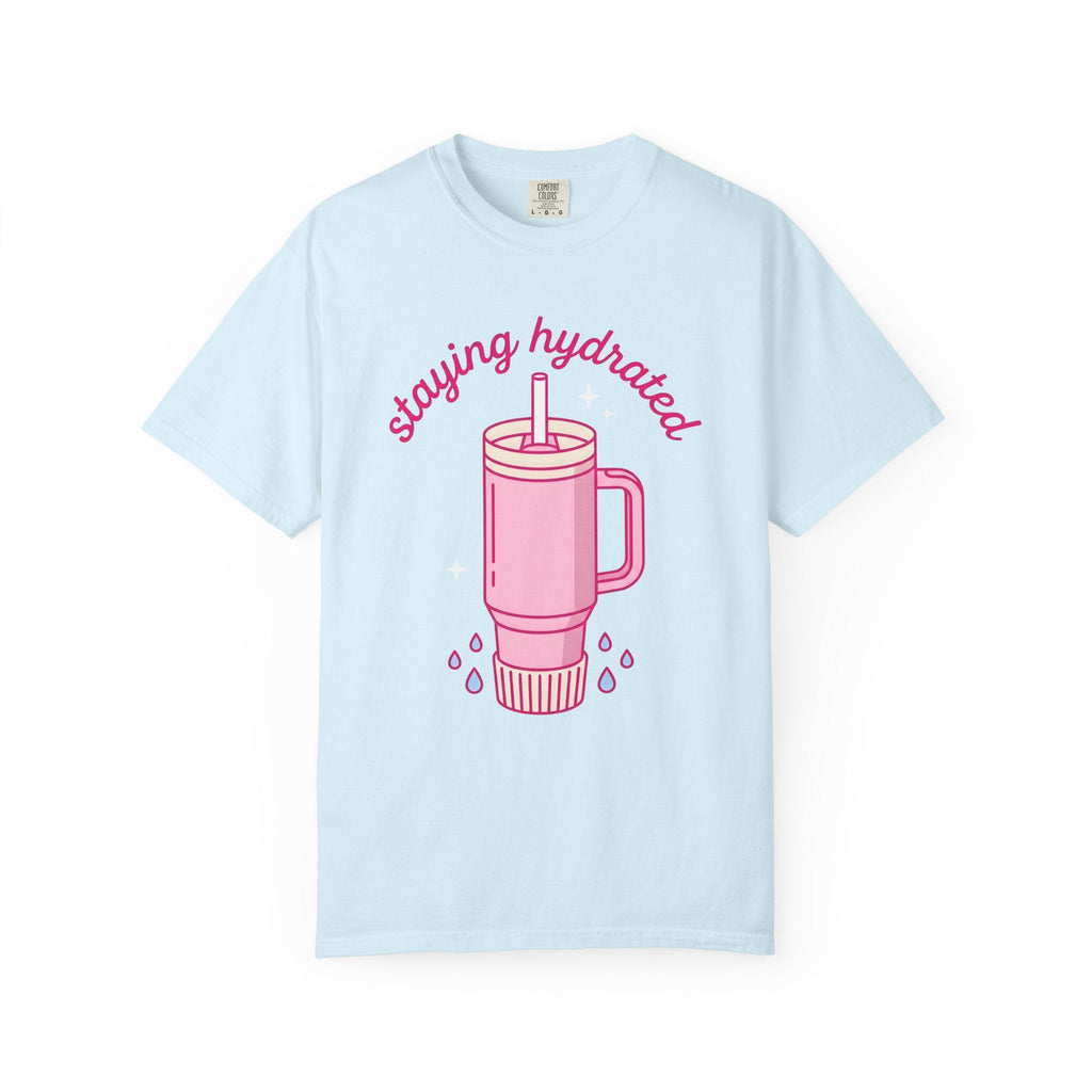 Water Tumbler Shirt Drinks Wellness Unisex Gift Kawaii Tee product image 2