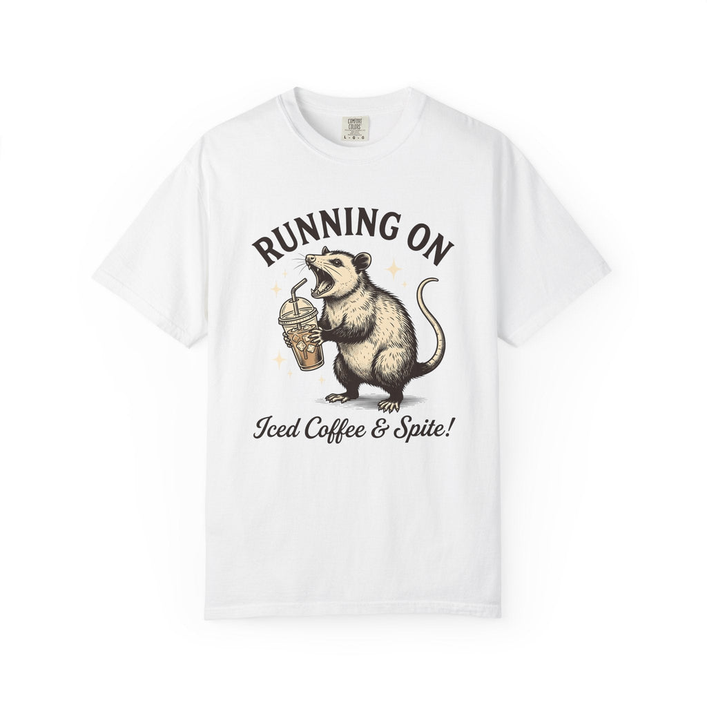 Possum Cafe Shirt Coffee Creatures Unisex Gift Antique Tee product image 1