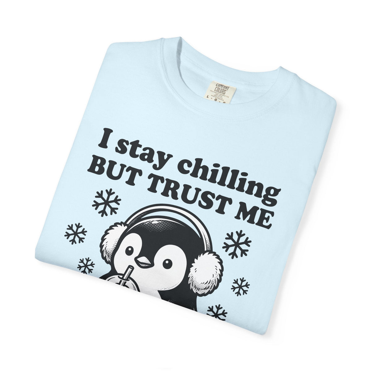 Penguin Drink Shirt Funny Fauna Unisex Gift Hand Drawn Tee product image 8