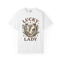 Horseshoe Poker Cards Shirt Cowgirl Betting Gift for Women product image 1