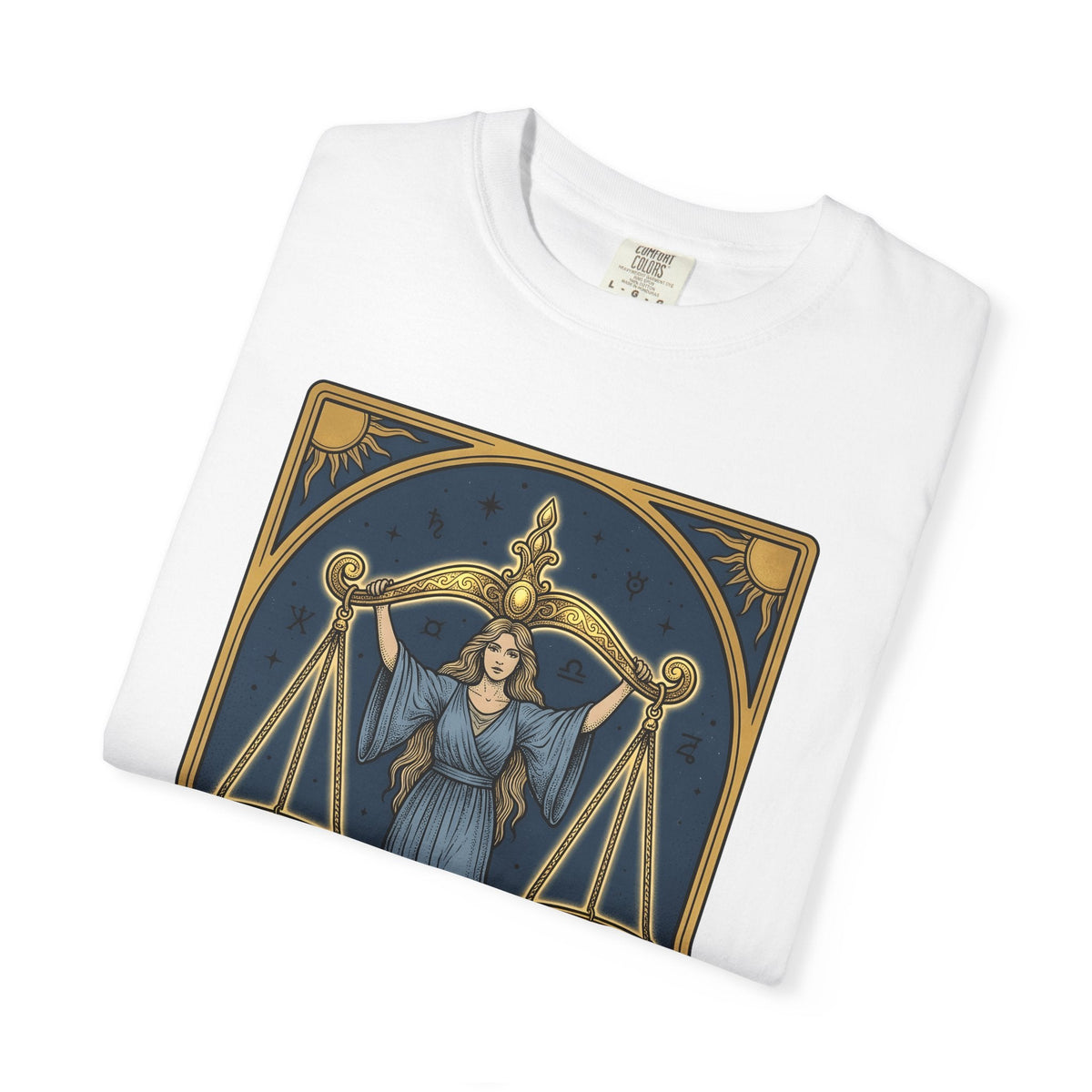 Zodiac Woman Shirt Boho Chic Astrology Gift for Women Tarot product image 5