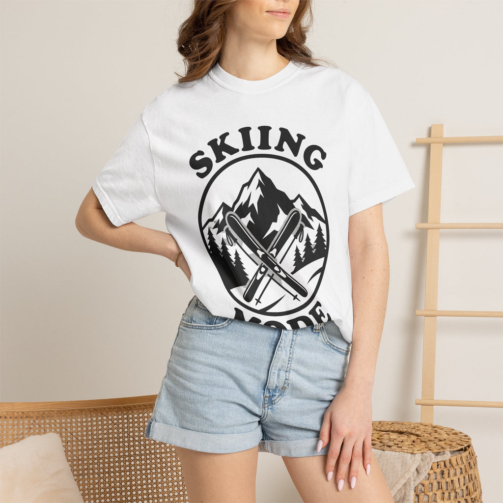 Crossed Skis Shirt Skiing Adventure Unisex Gift Bold product image 6