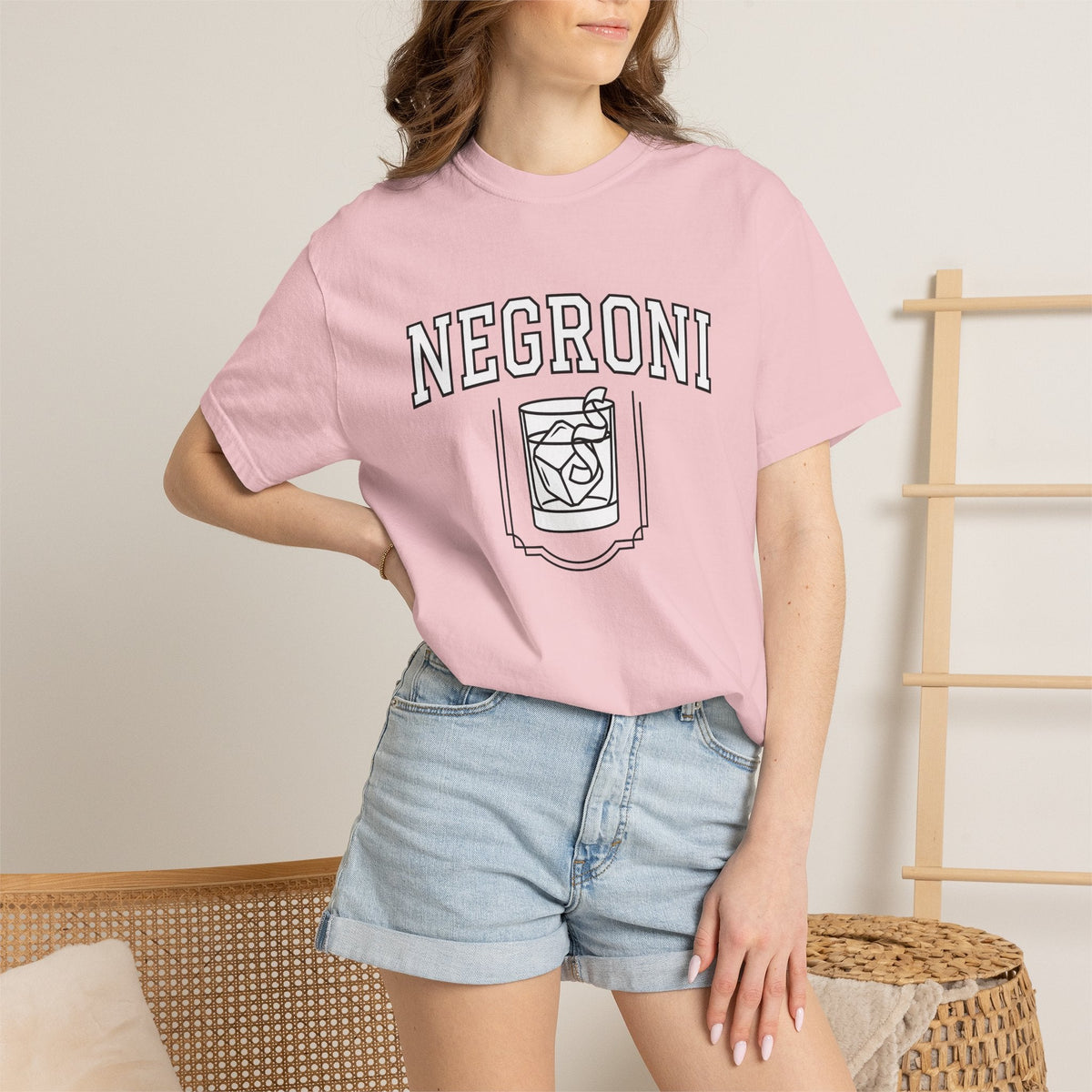 Martini Glass Shirt Drinks Pub Unisex Gift Outline Tee product image 12