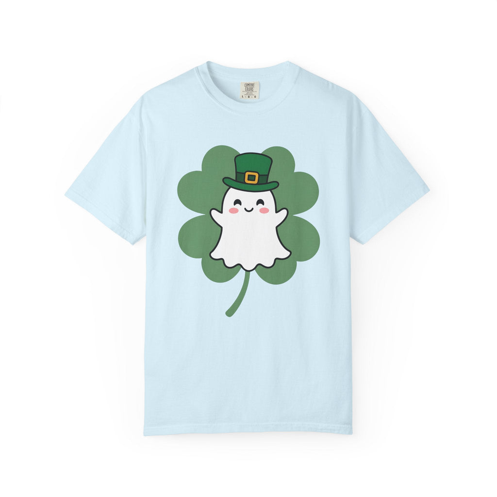 Ghost Clover Shirt St Patrick's Day Halloween Unisex Gift product image 2