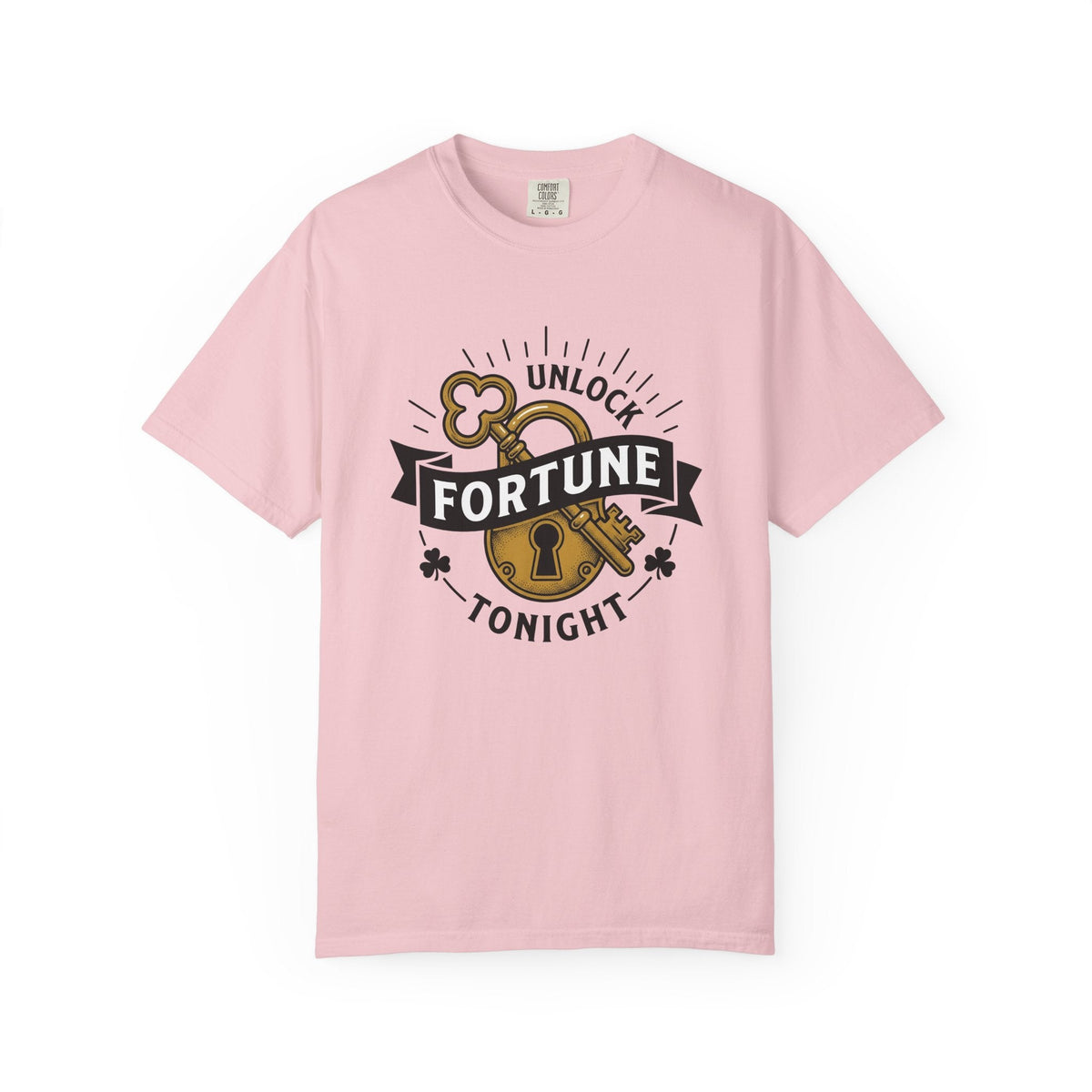 Old Lock Key Shirt St Patrick's Day Chance Unisex Gift Poster Art Tee Antique