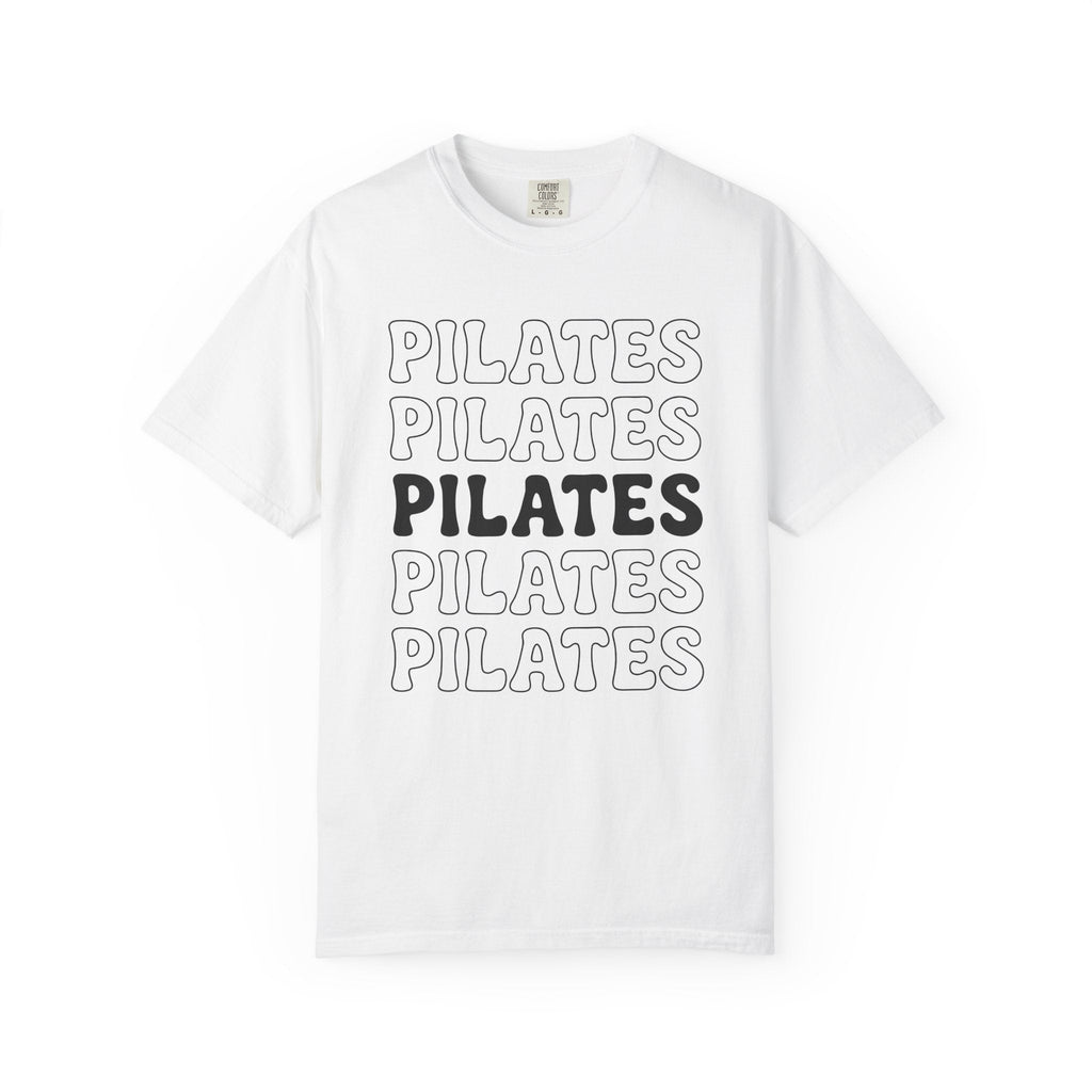 Layered Text Design Shirt Pilates Workout Unisex Gift product image 1