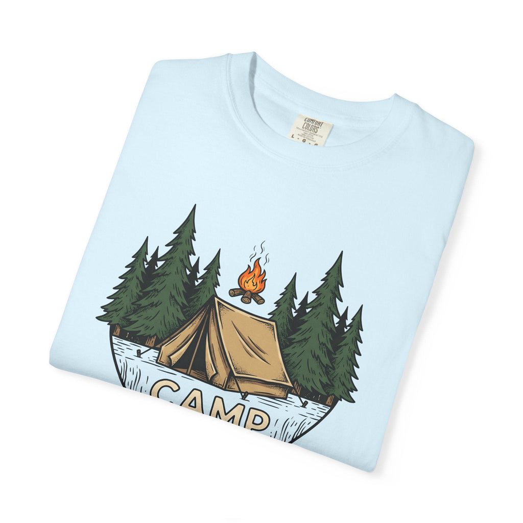 Camping Tent Shirt Adventure Unisex Gift Line Art Tee product image 8