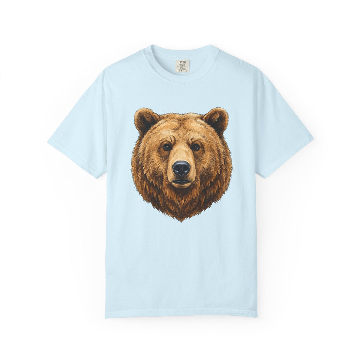 Bear Head Shirt Animals Fauna Gift Women Lifelike Tee product image 2