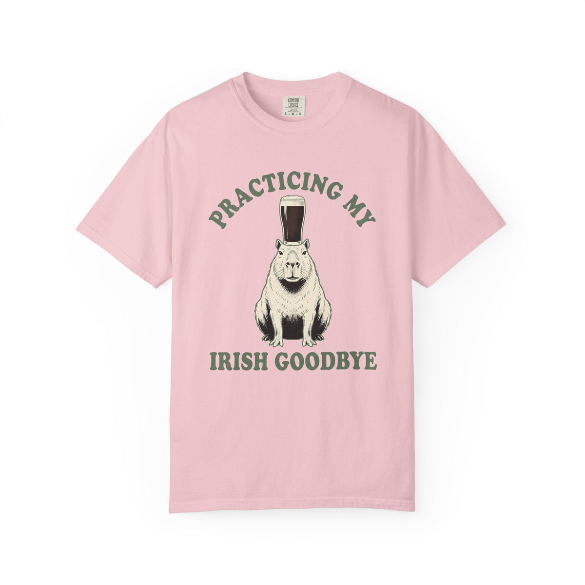 Capybara Ale Shirt St Patricks Day Pet Unisex Gift Retro product image 3
