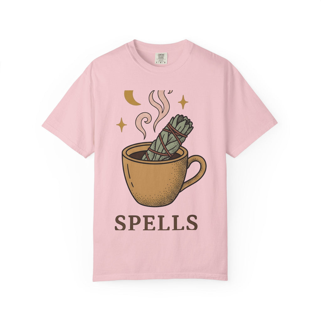 Sage Stick Mug Shirt Boho Chic Spells Unisex Gift Sketch Tee Smudging T-Shirt