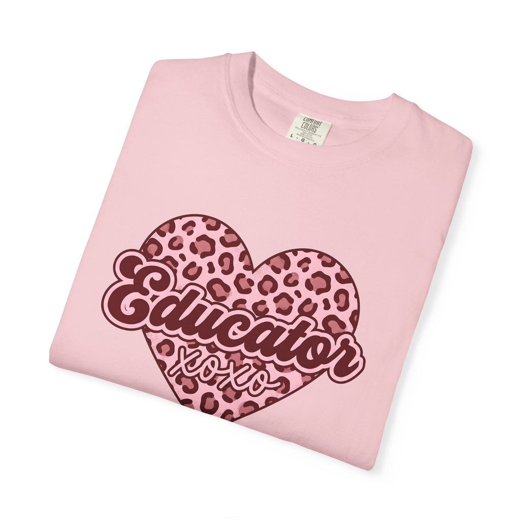 Spotted Heart Shirt Teacher Love Unisex Gift Graphic Tee product image 11