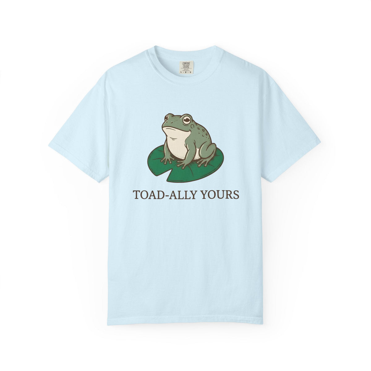 Frog Water Lily Shirt Valentines Wildlife Unisex Gift Comic product image 2