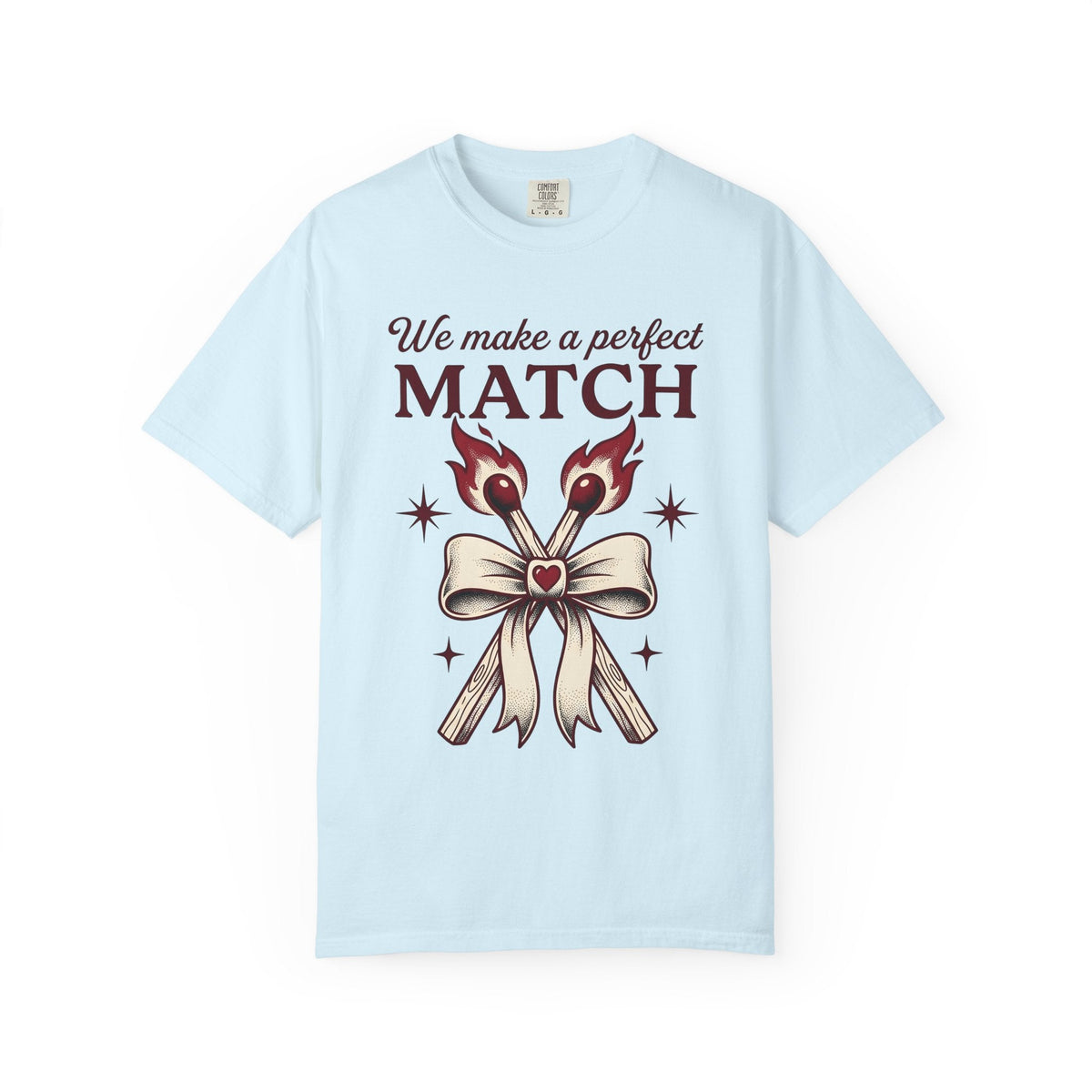 Burning Match Bow Shirt St. Valentine's Day Relationship product image 2