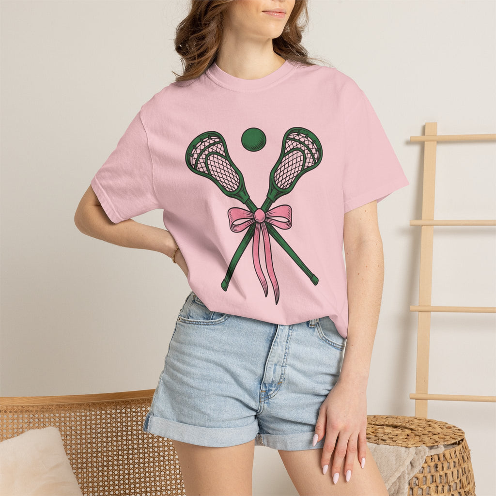 Lacrosse Sticks Shirt Sports Unisex Gift Line Art Tee product image 12